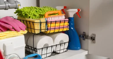 Pela sua segurança, nunca guarde produtos de limpeza debaixo da pia