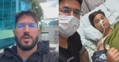 ‘Risco de infecção ainda é alto’, diz pai de menino atacado por tubarão em PE