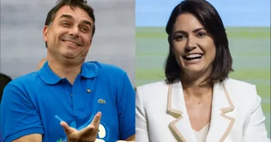 Flávio Bolsonaro faz apelo por apoio de Michelle e volta a pedir desculpas