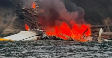 EUA: acidente com hidroavião deixa 4 feridos graves, 1 em estado crítico
