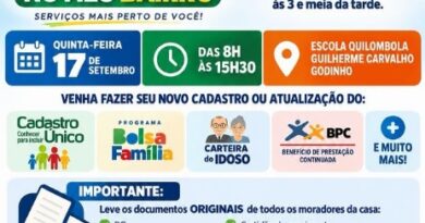 CRAS no Meu Bairro leva serviços sociais à comunidade quilombola de Minaçu