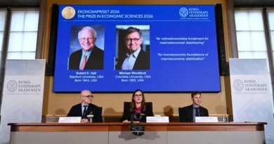 Nobel de Economia 2026 premia estudos sobre crises e inflação
