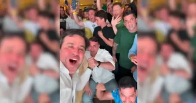 Antes da derrota, Marçal filmou Flávio vibrando com virada temporária