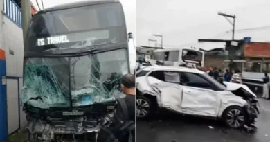 Motorista infarta e morre ao volante na Dutra; engavetamento deixa ao menos 10 feridos